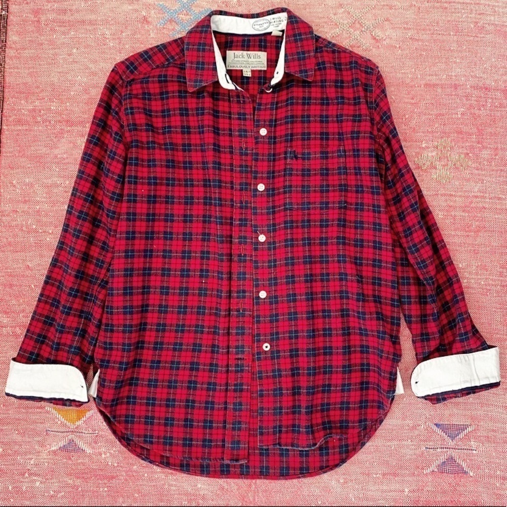 preppy jack wills flannel